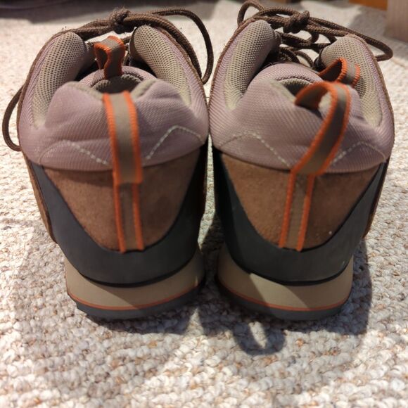 Salomon Hiking Shoes Mens 13 Brown Orange Outdoor ContraGrip Trail - Picture 3 of 8